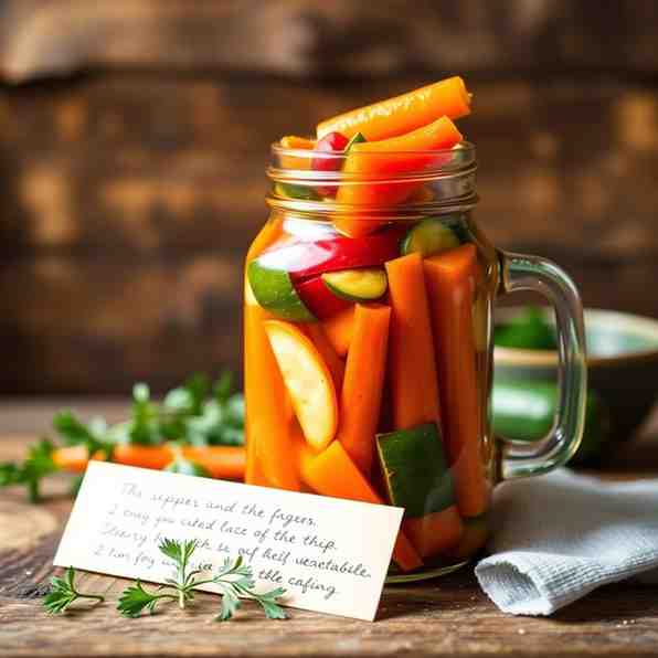 Sweet & Tangy Pickled Vegetables - A Homemade Recipe